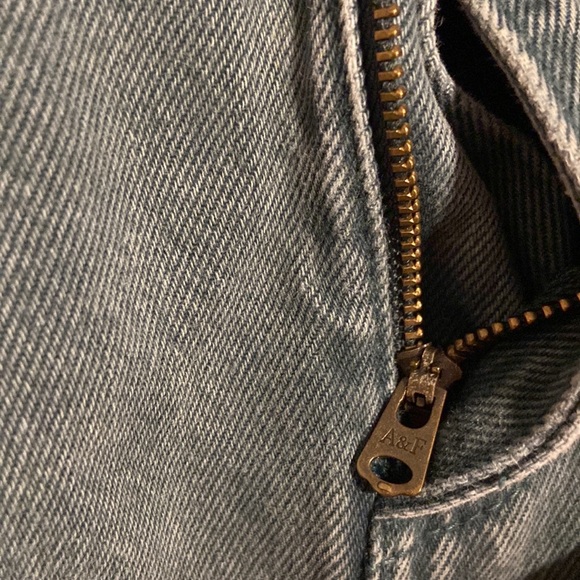 Teal washed Abercrombie and Fitch skirt - Picture 4 of 4